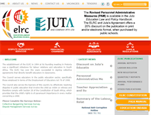 Tablet Screenshot of elrc.org.za